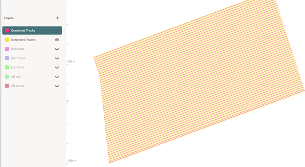 Combined Tracks alongside original Generated Tracks