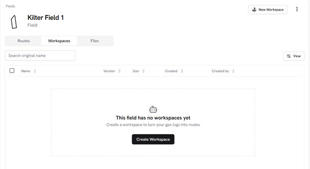 Create fields - tabs