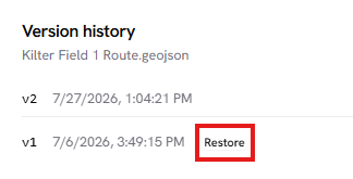 version history 1